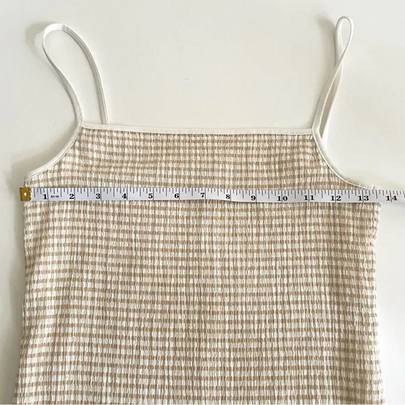 Aritzia Wilfred Jazz Seersucker Tank Mini Dress - Picture 11 of 12